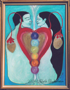 animus & anima chakra love painting